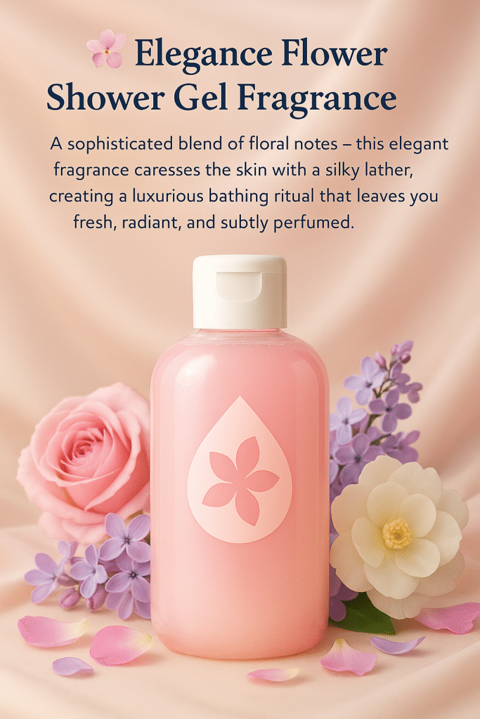 Elegance Flower Shower Gel