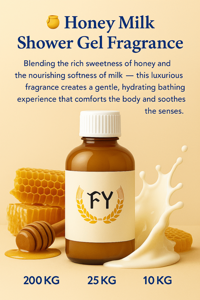 Honey Milk Shower Gel Fragrance