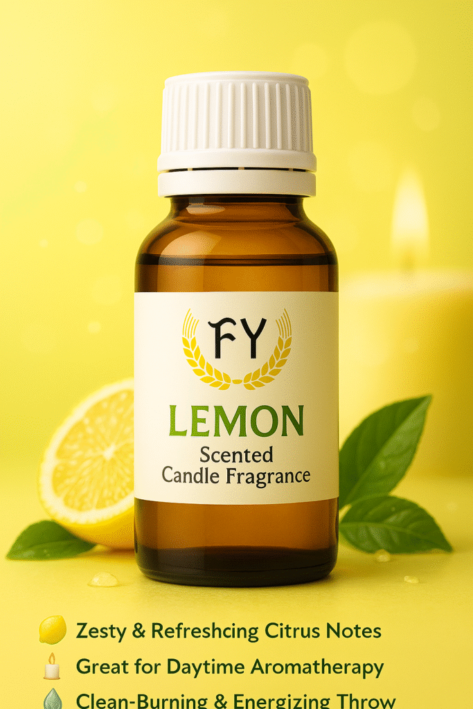 Lemon Scented Candle Fragrance