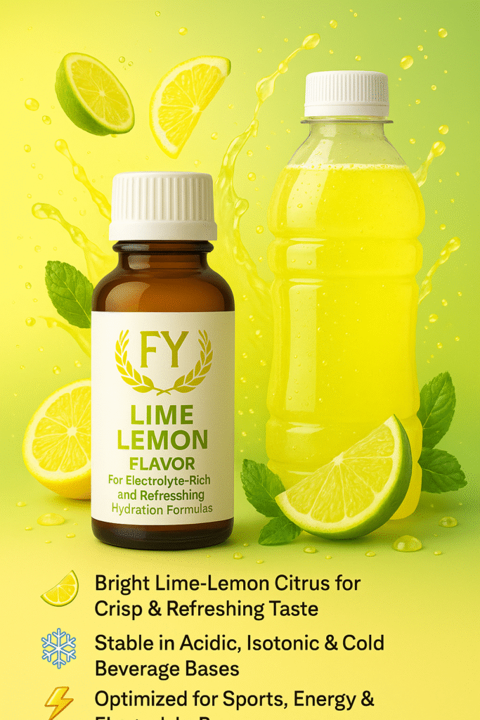 Lime Lemon Flavor Sport Beverages