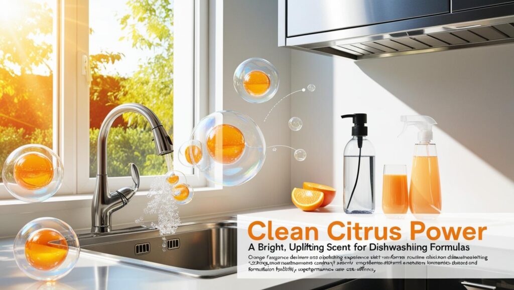 High-Performance Orange Fragrance for Dishwashing | Fresh Citrus Scent for Home & Industry