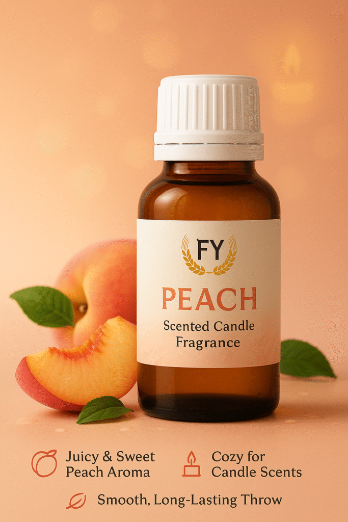 Peach Scented Candle Fragrance