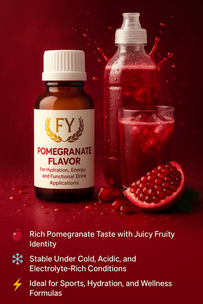 Pomegranate Flavor Sport Beverages