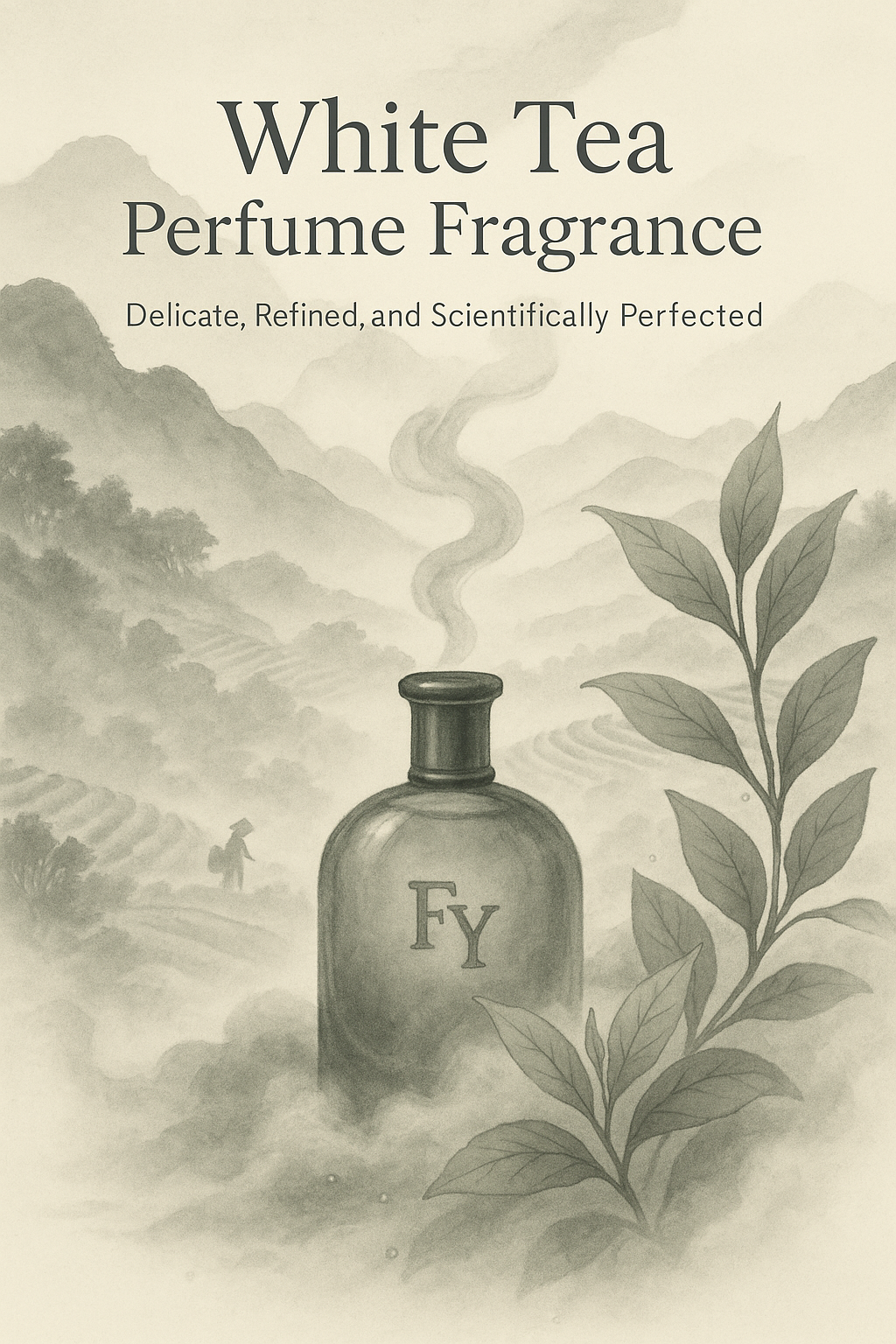 Whit Tea Prrfume Note White Tea Perfume Fragrance | Long-lasting, Elegant & Safe