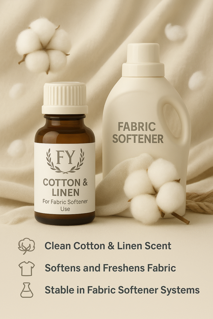 Cotton and Linen Fragrance for Fabric Softener