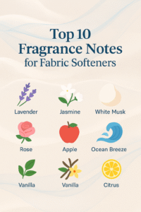 Top 10 Fragrance Notes for Fabric Softeners