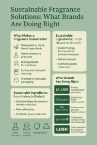 Sustainable Fragrance Solutions