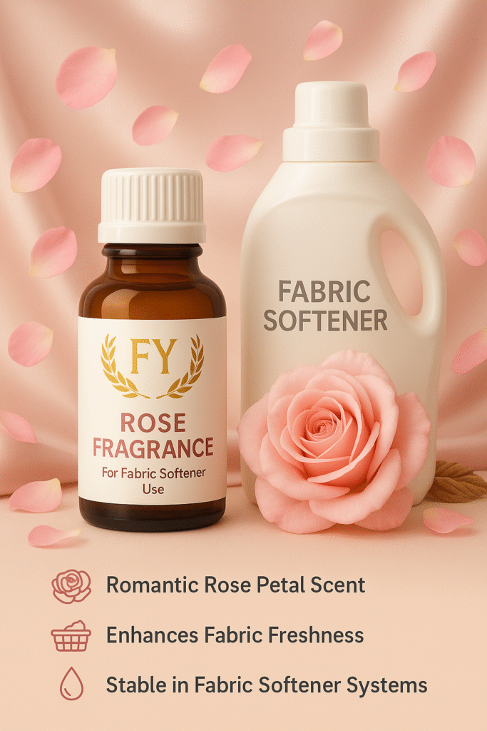 rose fragrance for fabric softeners