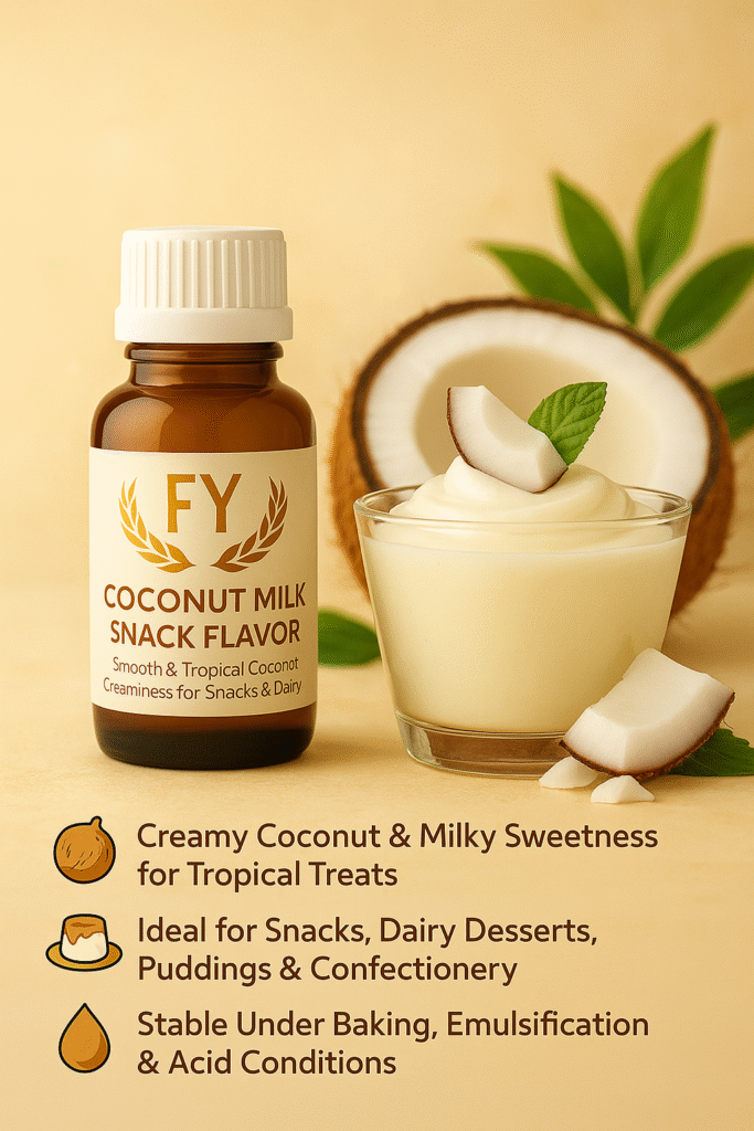 Coconut Milk Snack Flavor