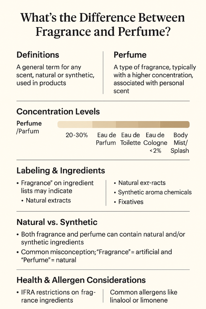 fragrance and perfume