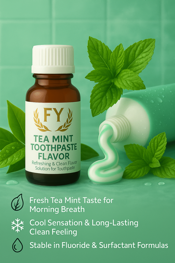 Tea Mint Toothpaste Flavor