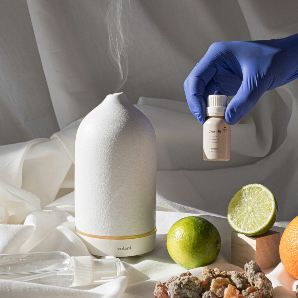 Industries utilizing aroma chemicals with labels for various sectors